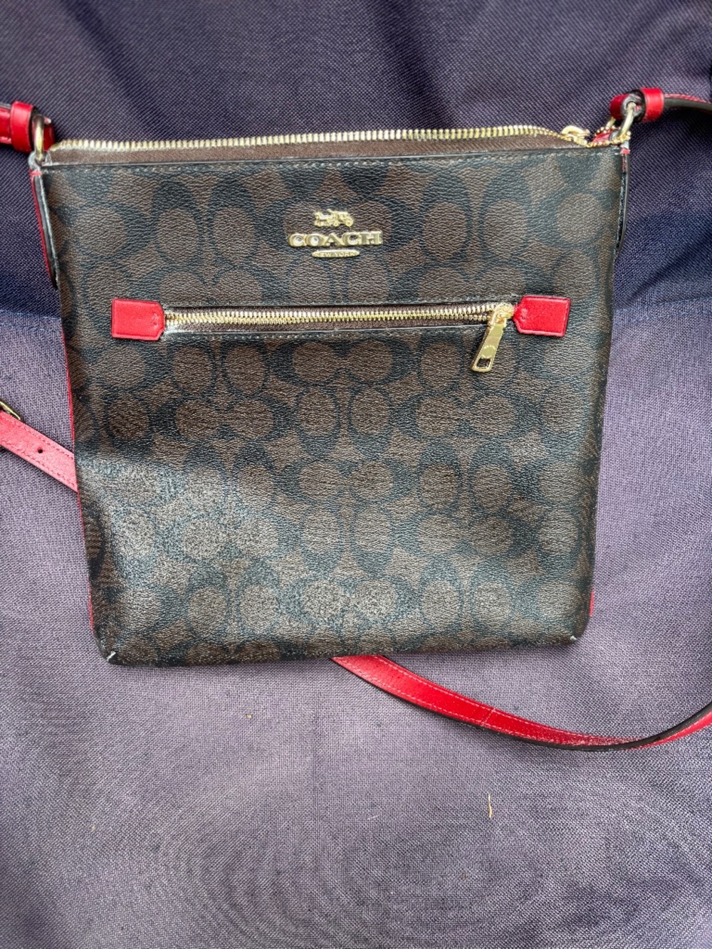 Coach crossbody.  Style 1554